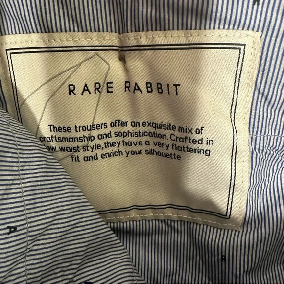 RARE RABBIT Men’s Daron 2 Cotton Stretch Trousers Pants in Tan Size 34 - Picture 11 of 13